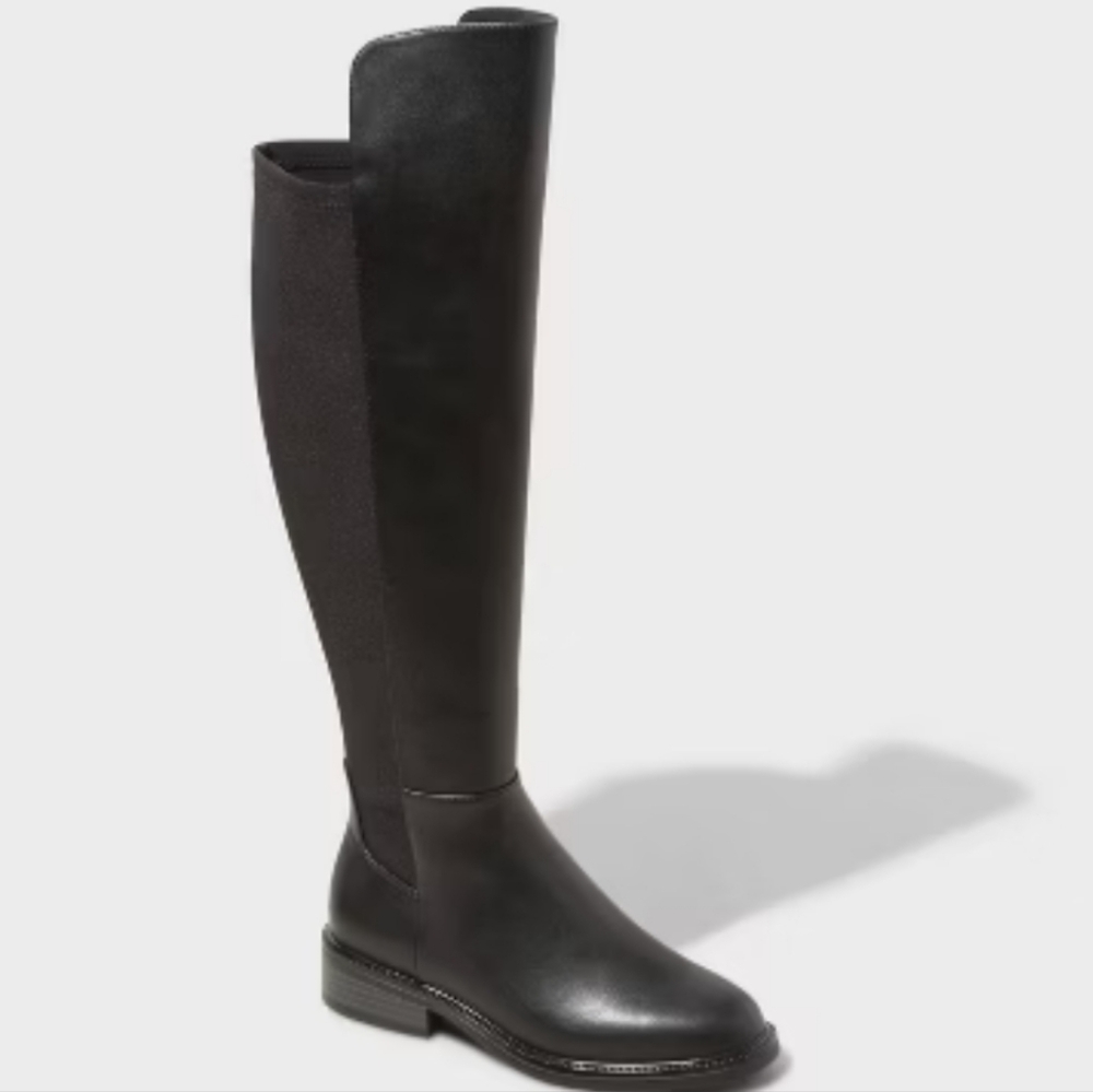 A New Day Women's Hope Tall Boots size 7.5 wide calf